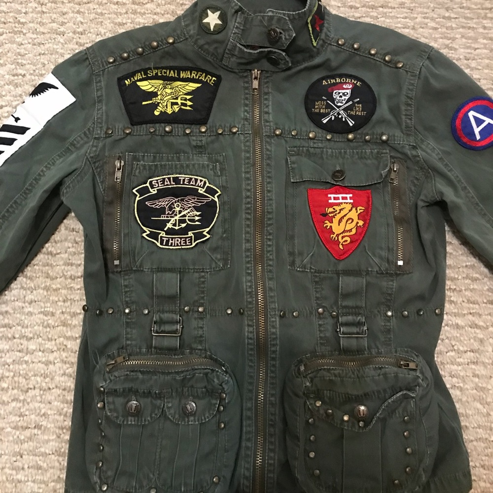 Vintage 90’s Military Tell Surplus Army Jacket